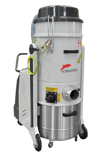 ATEX ZONE 22 CERTIFIED INDUSTRIAL VACUUM CLEANER 3533 Z22 - II 3D