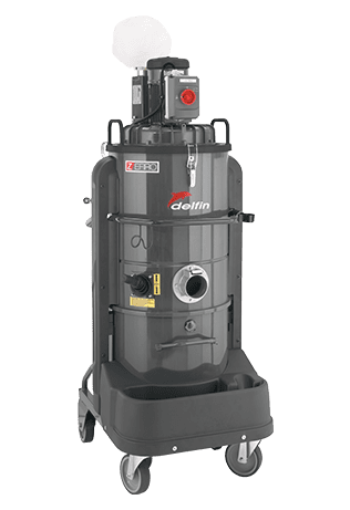 Three-phase industrial vacuum cleaner for industrial cleaning ZEFIRO 75